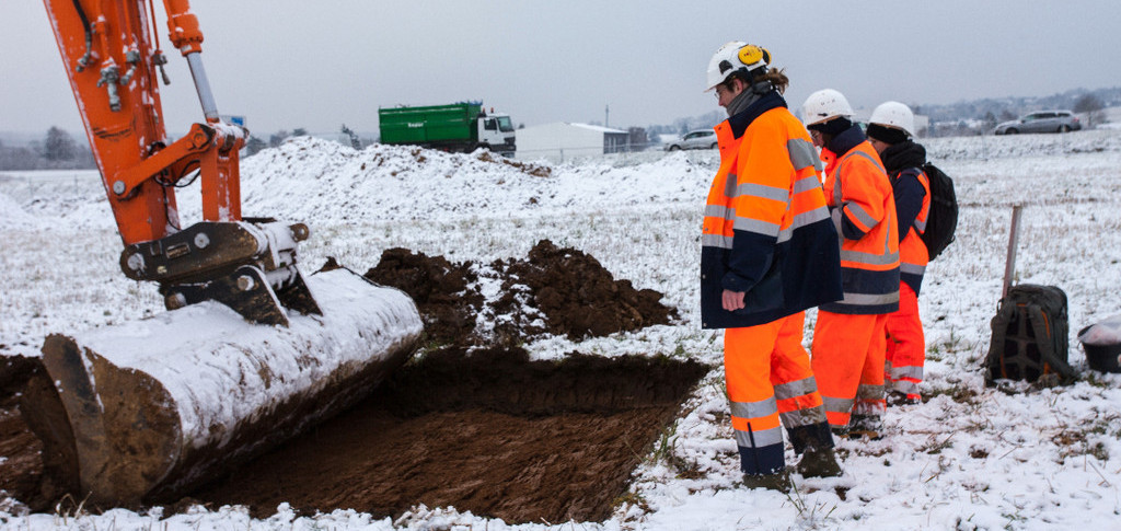 Un acteur de l'archéologie