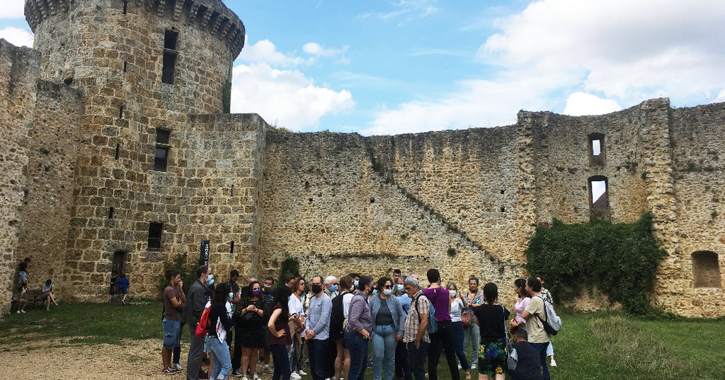 Photographie du château de la Madeleine à Chevreuse