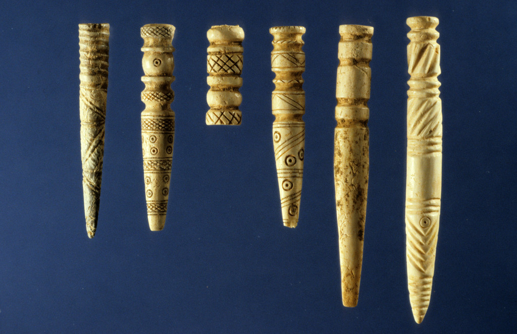 Photographie d'instuments taillés